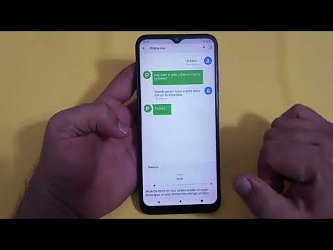 display size setting Nokia c31, how to change display size in Nokia c31