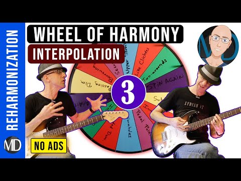 Why You Should Use Interpolation on Jazz Standards. Wheel of Harmony #3.