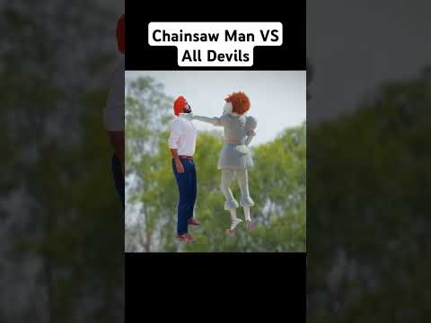 Chainsaw Man VS Jason Voorhees, IT Pennywise, Michael Myers, Leatherface, Chucky, Jeff (DC2)