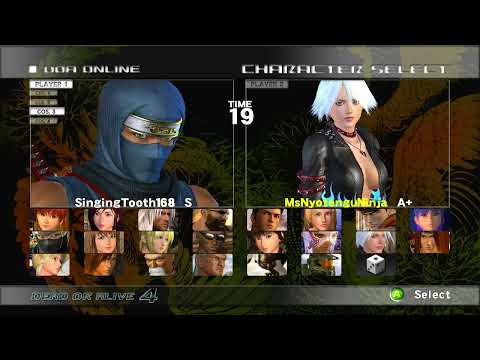 Dead or Alive 4 Online Matches October 2025- The lag...