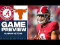 College Football Week 2: Alabama vs Texas PREVIEW | CBS Sports HQ