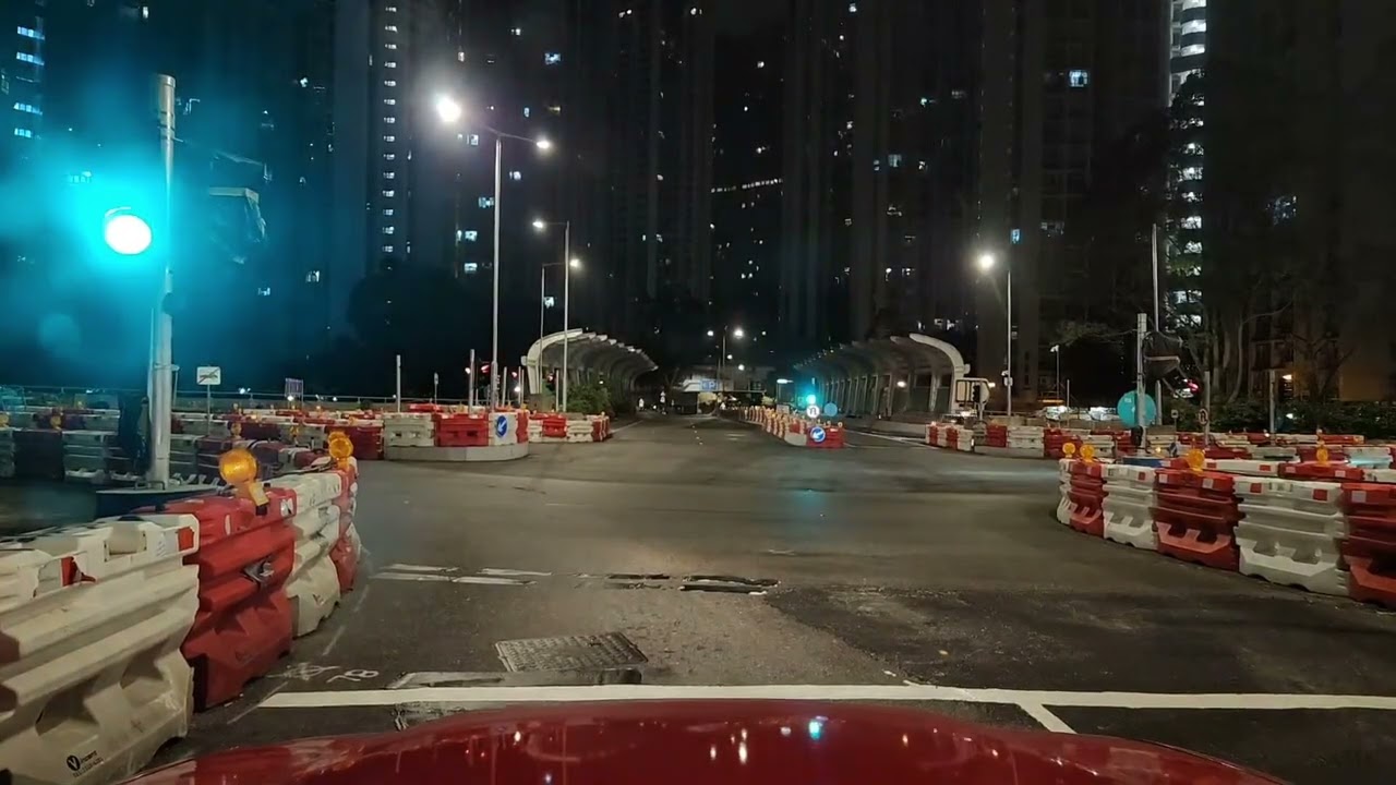[香港道路更改措施] 將軍澳 [寶靈路/常寧路/影業路] 螺旋處，已更改成為十字交通燈控制路口