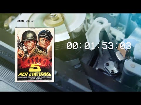 Five for Hell (1969) Trailer - 5 para o Inferno VHS Portugal