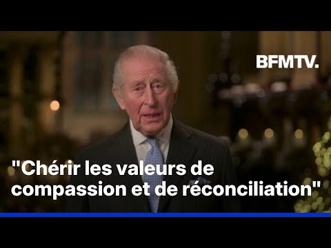 Dans son discours de Noël, Charles III en appelle à la "réconciliation"