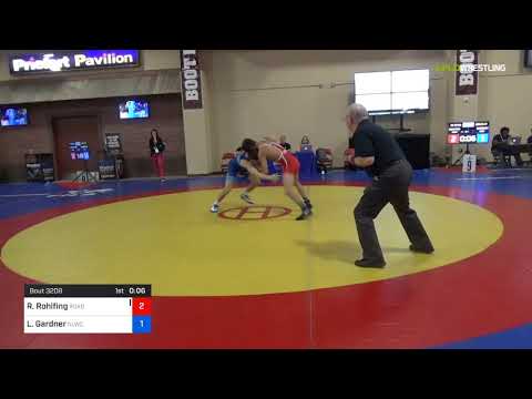 2018 Marine Corps US Open/Senior Men's Freestyle 70 Con 16 #1 - Russell Rohlfing (Road) Vs. Luke G