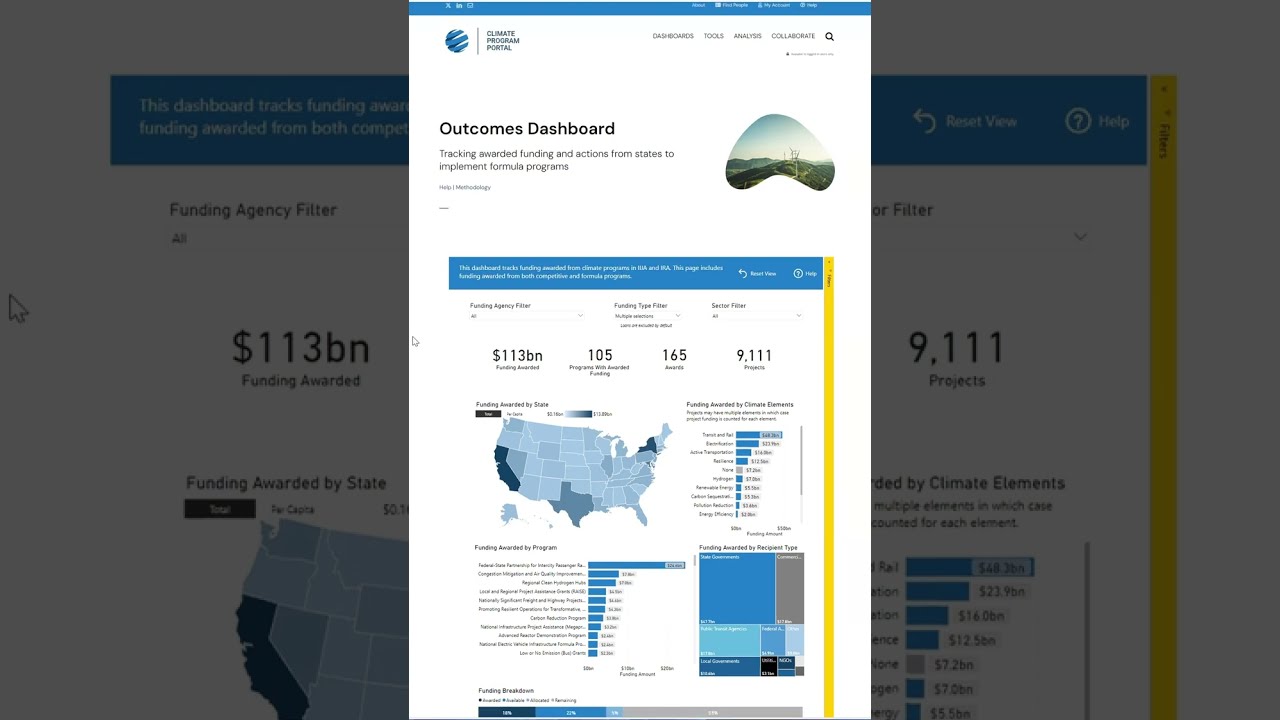 The Climate Program Portal in less than 3 minutes
