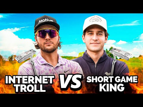 Ich habe diesen Online-Hasser um seinen Putter gespielt