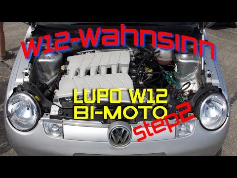 Lupo W12-Bi-Moto - The first rollout / 24 cylinders, 12 liters displacement, 900 hp