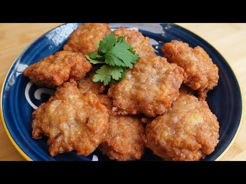 Fried Pork Patty with Salted Fish