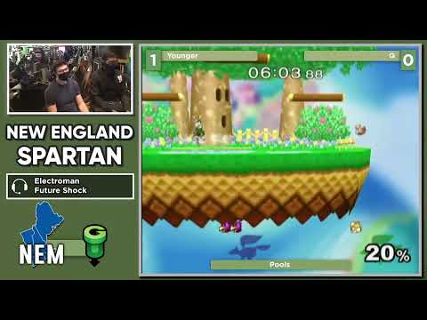 NE Melee Spartan - Younger (Falco) vs. Q (Fox) - Melee Pools