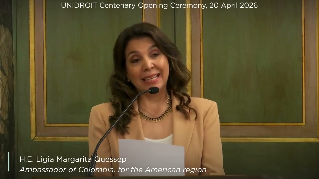 Centenary - Statements of Member States representing the four geographic regions of UNIDROIT