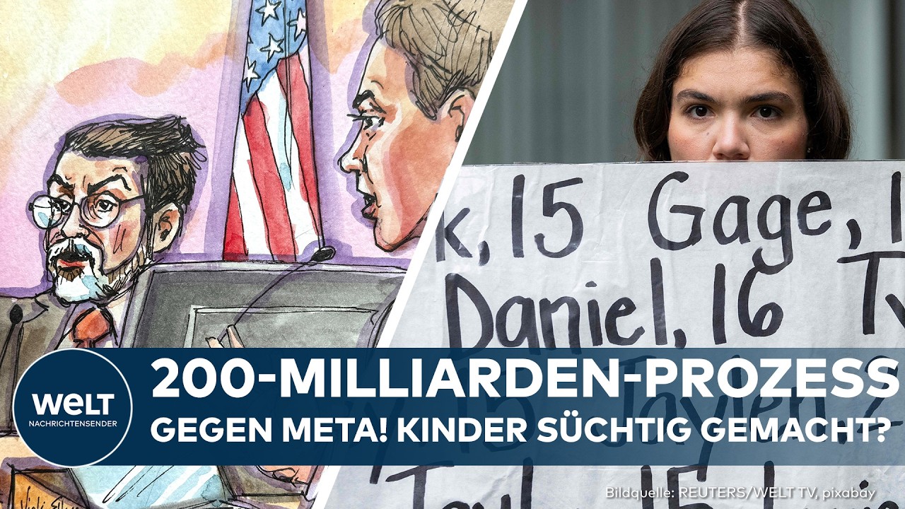 USA: Kinder bewusst abhängig gemacht? „Für Mark Zuckerberg und Meta geht es jetzt um Milliarden!“