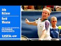 John McEnroe Vs David Wheaton Extended Highlights 1990 US Open Quarterfinal