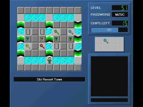 Let's Play Chip's Challenge (WoCCLP1): Episode 10 - Venture Through the Dim Town