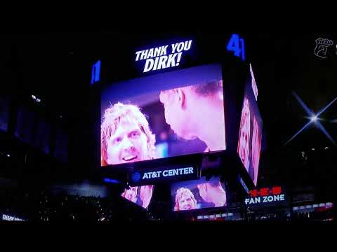 Dirk tribute video by Spurs