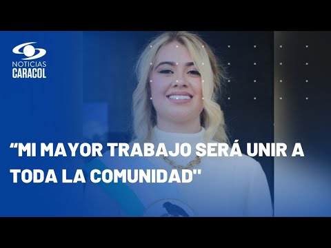 Ella es Gina Silva, la alcaldesa más joven de Colombia: tiene 24 años