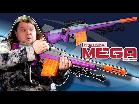 The NERF MEGA Sniper Rifle that scares me...😨