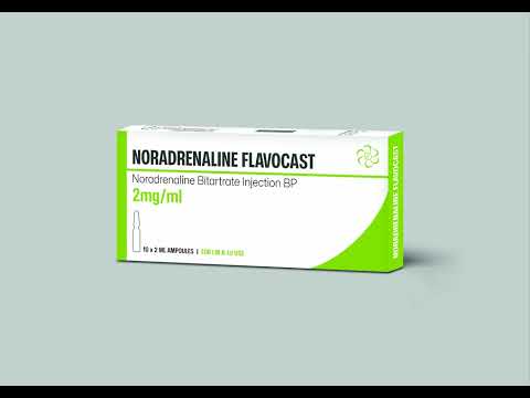 2mg/ml, Noradrenaline Bitartrate Injection USP