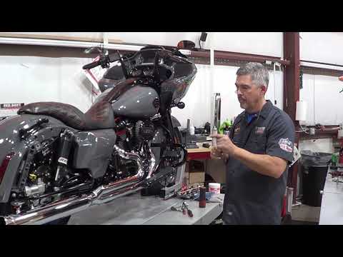 Harley Davidson M8 D&D billet cat vortex baffle vs big bore baffle sound comparison