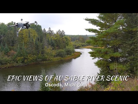Au Sable River Scenic Overlook | Michigan's Hidden Gem