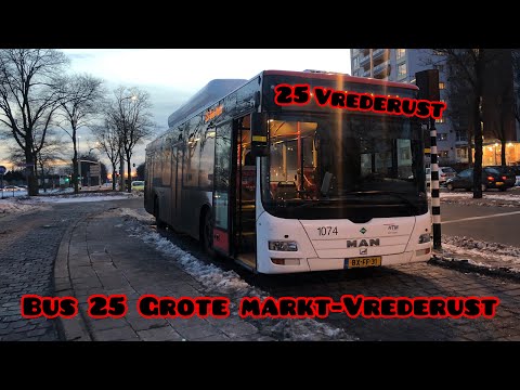 Bus 25 Grote Markt-Vredrust