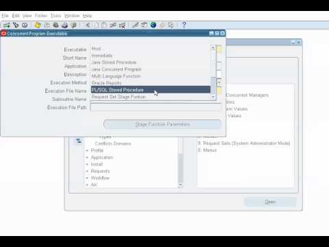 Oracle 11i Concurrent Processing: how to group and configure Oracle 11i ...