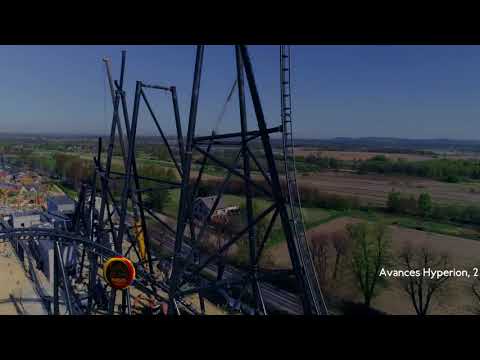 Hyperion | Intamin | Compilado sobre Avances | 2018