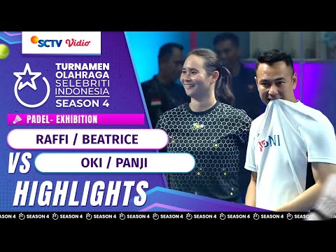 Raffi/Beatrice vs Oki/Panji - Highlights Padel Exhibition | TOSI Season 4