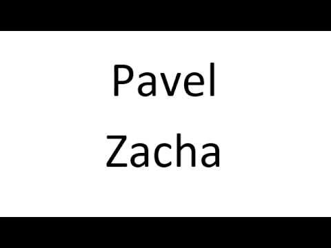 How to Pronounce Pavel Zacha - New Jersey Devils NHL Hockey Player