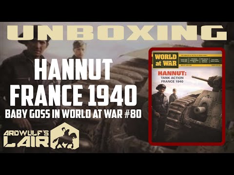 Unboxing Hannut: France 1940 (Decision Games 2021)