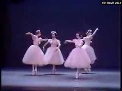 'Pas de Quatre' - Alicia Alonso, Carla Fracci, Ghislaine Thesmar and Eva Evdokimova