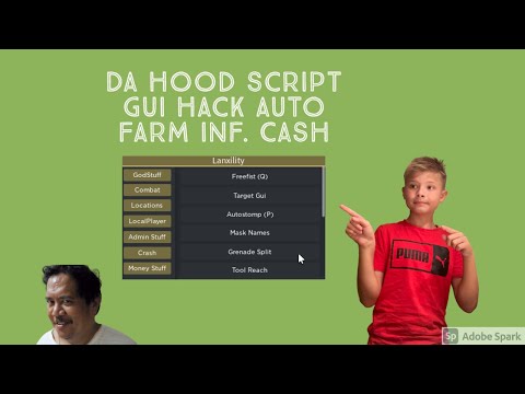 [UPDATED] ROBLOX | Da Hood Script GUI Hack | Auto Farm...