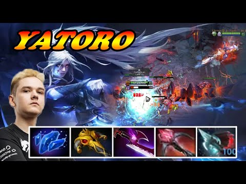 Yatoro Drow Ranger Arcana ft crazy Earth Shaker offlane | Giveaway | Dota 2 Pro Gameplay