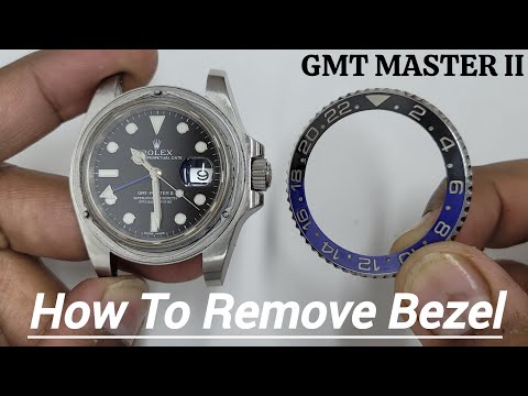 How To Remove and Assemble Bezel of ROLEX 116710 MASTER 2