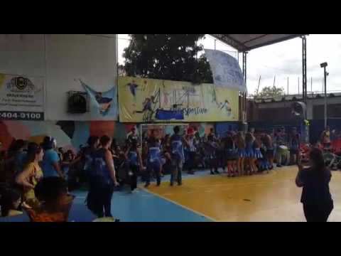 Gincana 2017. As torcidas deram um show.