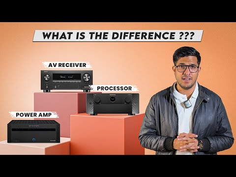 AVR vs AV Separates | AV Receiver, Processor & Power Amplifier - What Is The Difference??