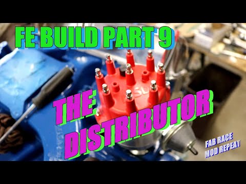 Installing the FE distributor.
