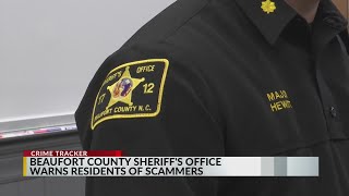 Beaufort County Sheriff's Office warns of scammers after suspect caught