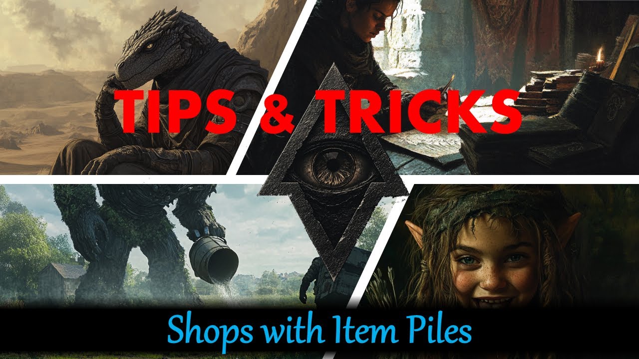 Foundry VTT - Making Shops with Item Piles (V13)