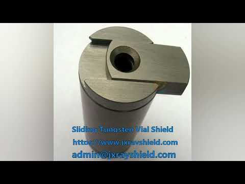 Sliding Tungsten Vial Shield