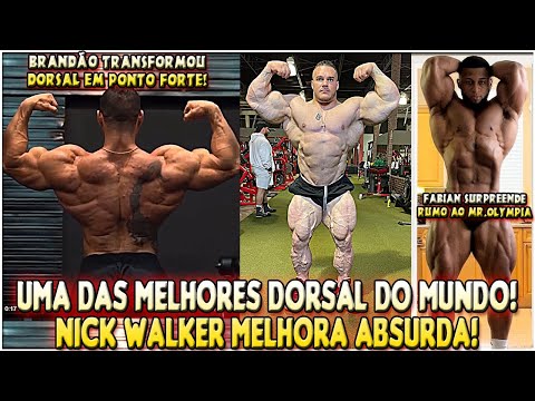 BRANDÃO SHOWS OFF HIS CABULOSA BACK, ONE OF THE BEST IN THE WORLD | NICK SURPRISES WITH UPDATE | ...