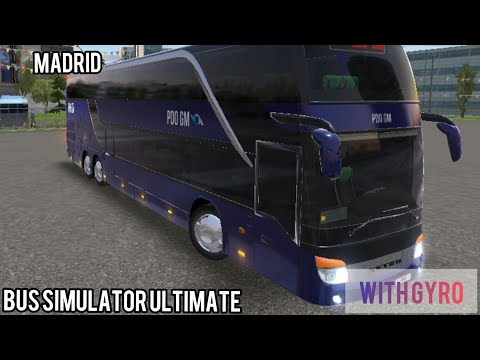 Bus Simulator Ultimate | Barcelona To Madrid | With gyro