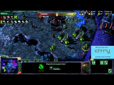 StarCraft 2 - Deathfate vs LucifroN [ZvT] GAME 2