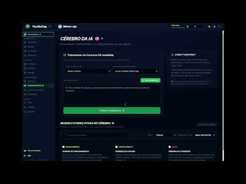 Como configurar a Inteligência Artificial | PazNoZap | PNZ Academy