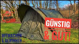 Unboxing & Gewinnspiel: Günstig, groß, gut – Fort Knox Solid 2 Man Angelzelt