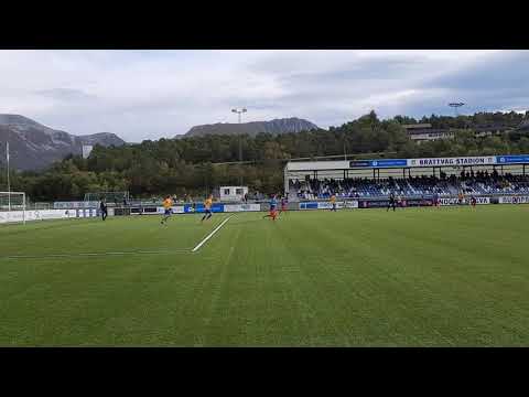 Brattvåg IL - TUIL 3-2 Vegard Bergstedt Lysvoll stolpeskudd for Tromsdalen