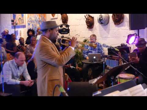 Russell Gunn Krunk Jazz Orch - Sybil's Blues @ Gallery 992, West End, Atlanta - Sun Jan/1/2017