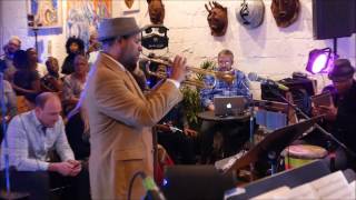 Russell Gunn Krunk Jazz Orch - Sybil's Blues @ Gallery 992, West End, Atlanta - Sun Jan/1/2017