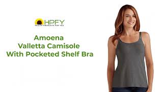 Amoena Valletta Camisole With Pocketed Shelf Bra | Best Amoena Bra | HPFY