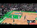 Jayton Tatum With The Left Hand Cross Body Pass Going Left In The Pick And Roll